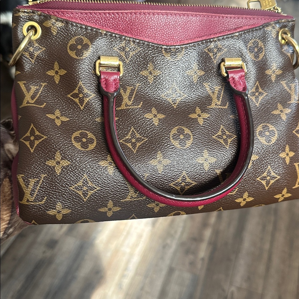Louis Vuitton monogram Pallas BB Raisin/Plum bag only - Picture 16 of 17